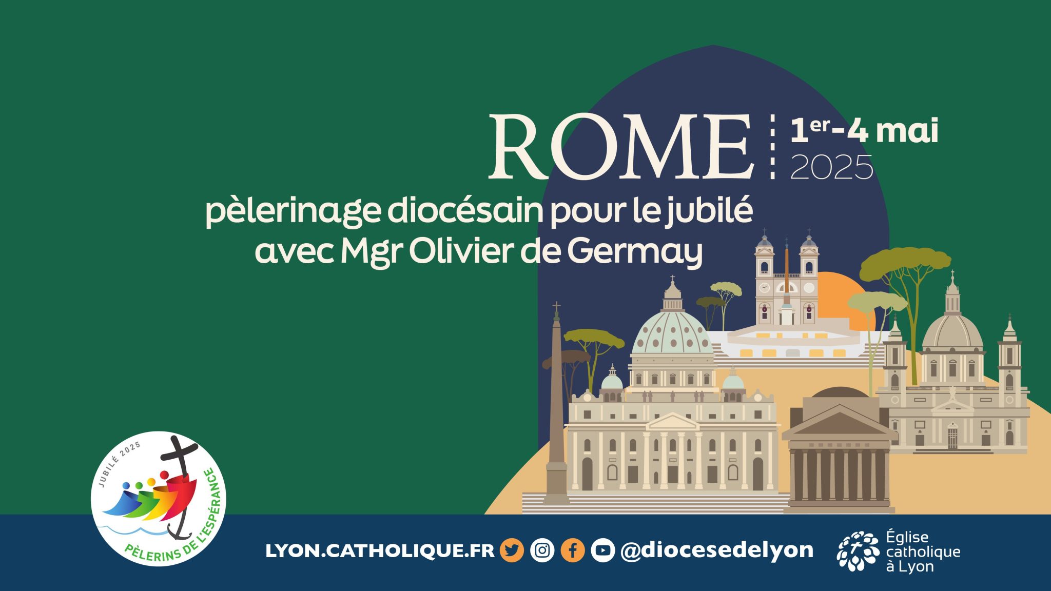 INVITATION A ROME POUR LE JUBILÉ 2025 – Paroisses Vénissieux St-Fons
